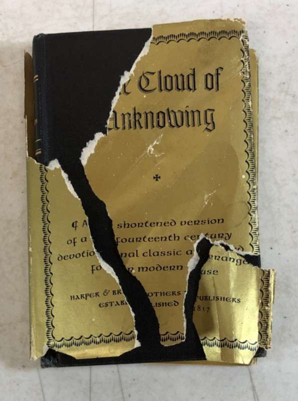 The Cloud of Unknowing, a version in Modern English, author unknown, 1948, E-123