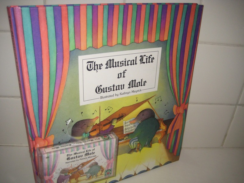 Musical Life of Gustau Mole/kathryn Meyrick/ Discovery Toys book/ cassette/1989