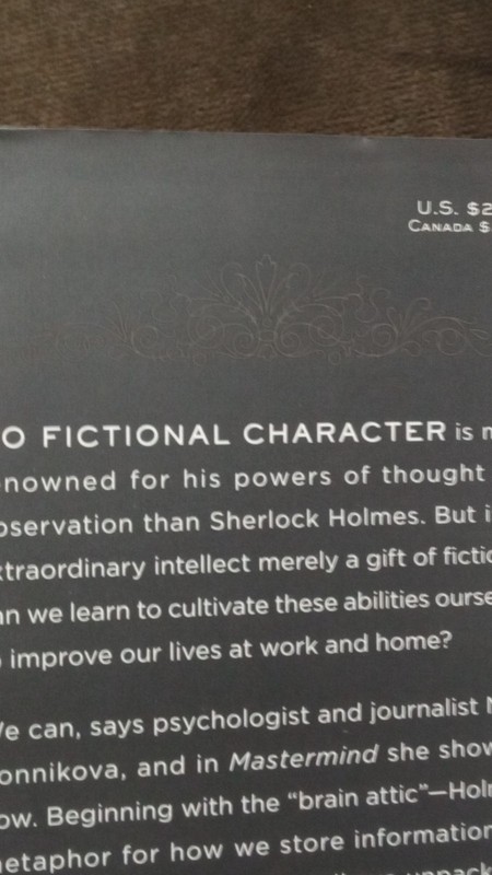 Mastermind: How to Think Like Sherlock Holmes Hardcover by Maria Konnikova Viki… gallery
