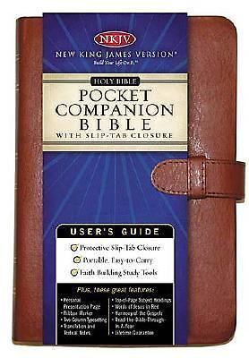 Holy Bible Pocket Companion: with Slip-Tab Closure by Thomas Nelson