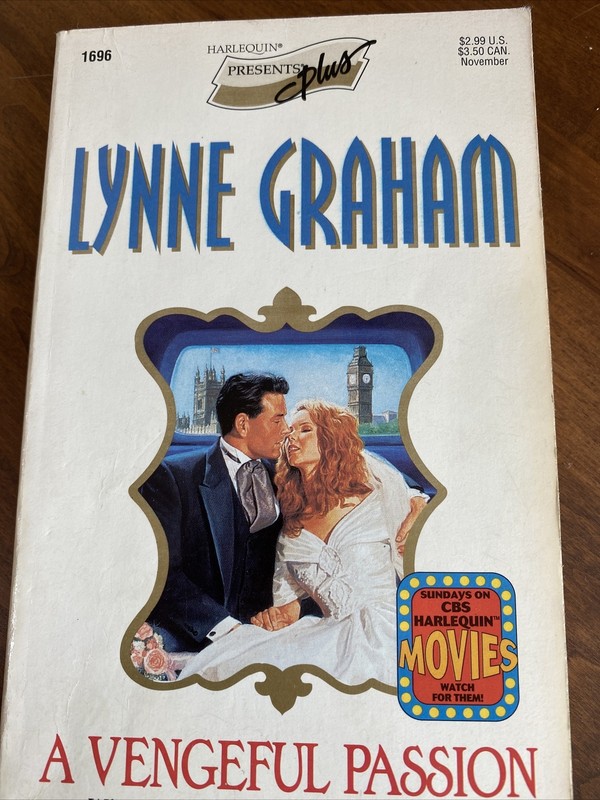 Presents Plus Ser.: A Vengeful Passion by Lynne Graham (1994, Mass Market)