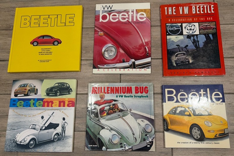 lot Of 6 Hardback Volkswagen Books. Great Shape.
