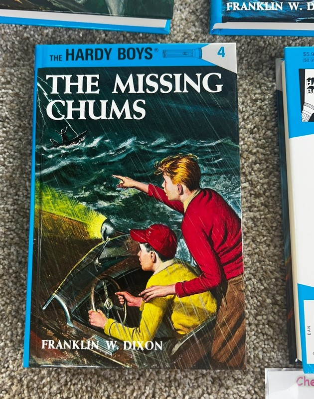 The Hardy Boys Starter Set With Sleeve Hardcover Books 1-6 - Very Nice Set! gallery