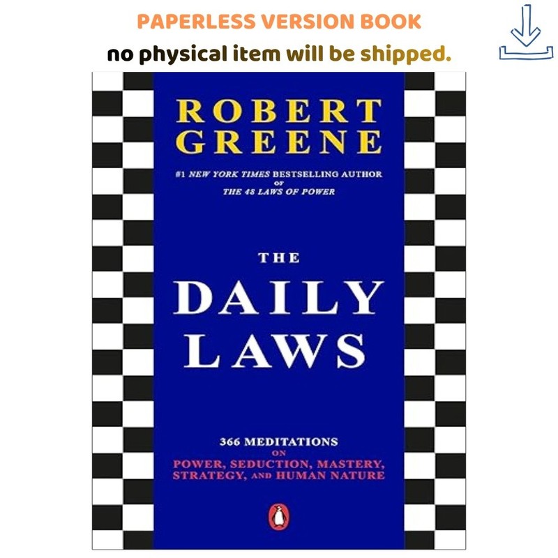 The Daily Laws: 366 Meditations on Power, Seduction, Mas, Robert Greene 2021