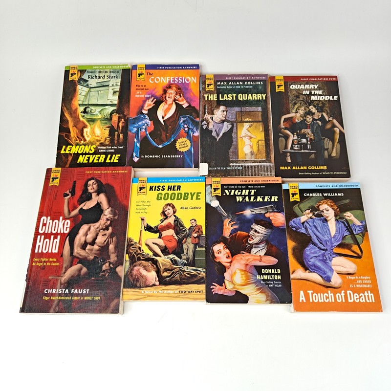 Hard Case Crime Lot of 29 Hard Boiled Noir Action Mystery Thriller Pulp Novels gallery