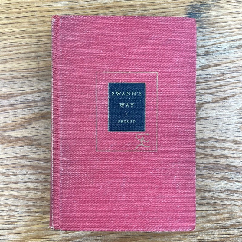 Vintage 1956 Swann’s Way Marcel Proust Hardcover Book – Discard