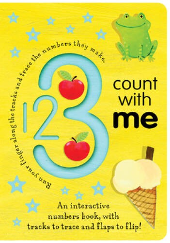 1 2 3 Count with Me (Trace-and-Flip Fun!) – Board book – VERY GOOD