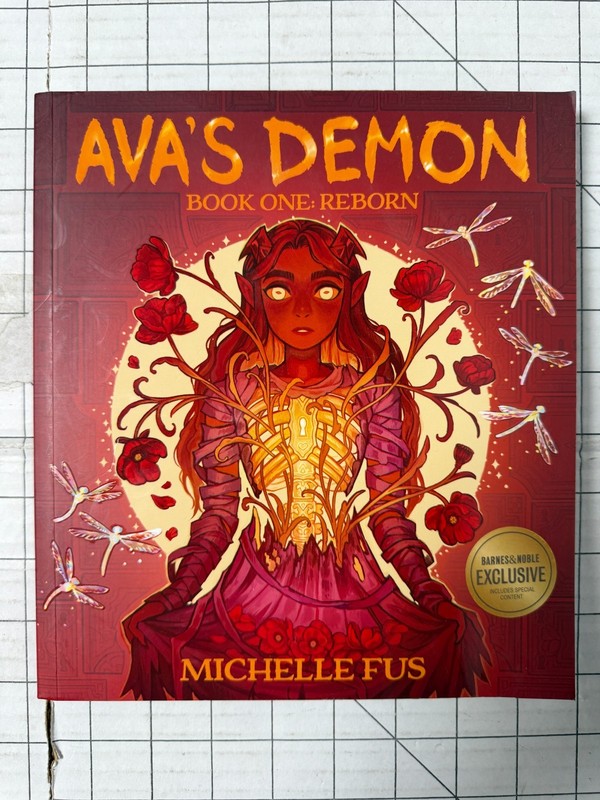 Ava’s Demon Book One: Reborn by Michelle Fus Barnes & Noble Exclusive 2023, HC