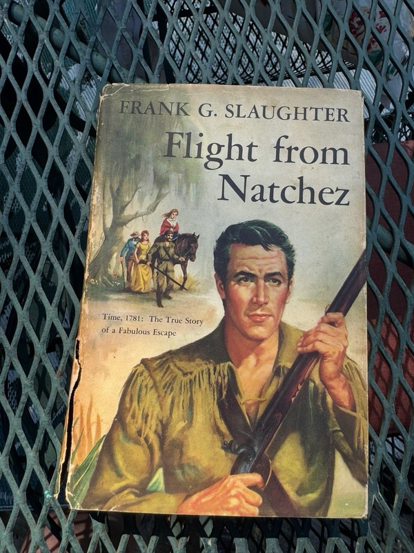 Flight from Natchez by Frank G. Slaughter, Doubleday, Hardcover, 1955, DJ