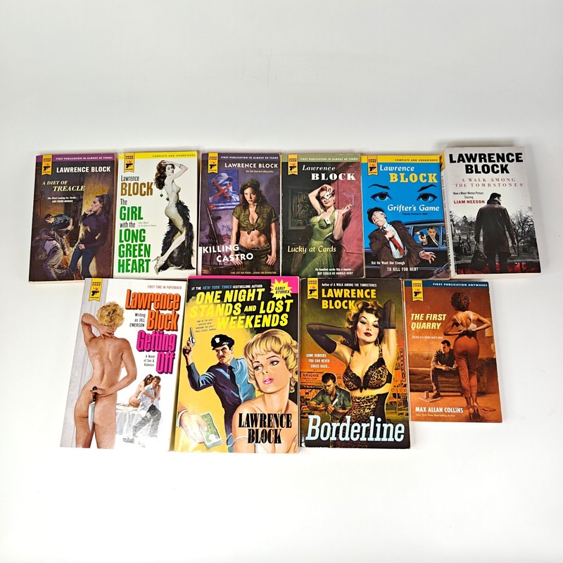 Hard Case Crime Lot of 29 Hard Boiled Noir Action Mystery Thriller Pulp Novels gallery