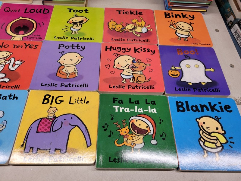 Lot of 5 Leslie Patricelli Board Books for Children's/ Kids/ Toddler *Random* gallery