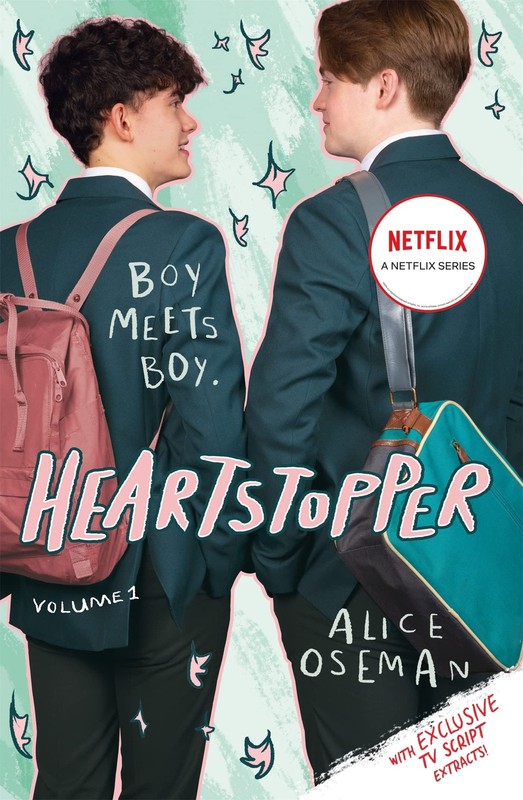 Heartstopper volume 1 ( netflix cover)