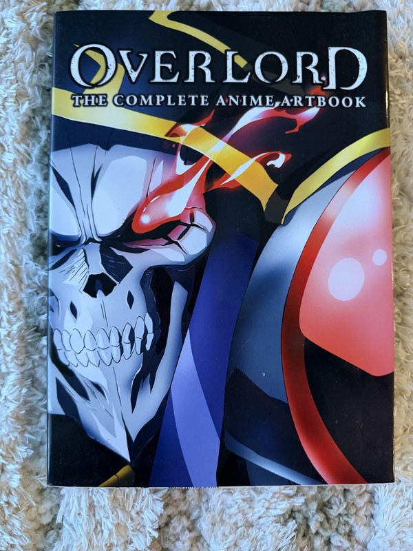 Overlord The Complete Anime Artbook Anime Illustration Book Yen Press Softcover