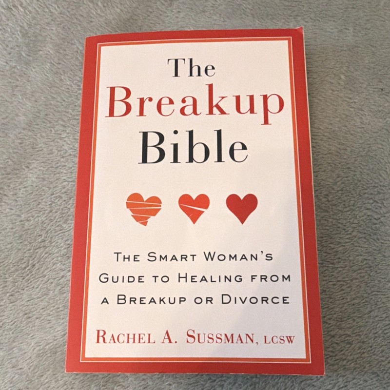 Breakup Bible by Rachel Sussman Trade Paperback 2011 Love & Romance Guide