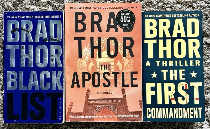COMPLETE Series Set 1-23 SCOT HARVATH Mixed Lot of 24 Books by Brad Thor gallery