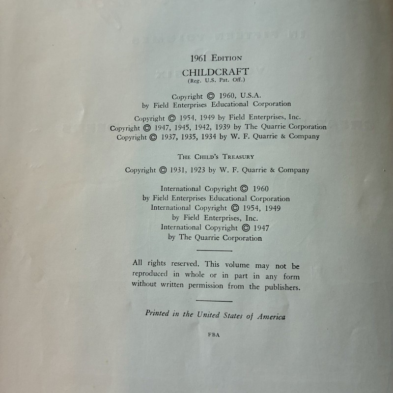 Vintage Childcraft Vol. 6 - Great Men And Famous Deeds Hardcover 256 Pages gallery