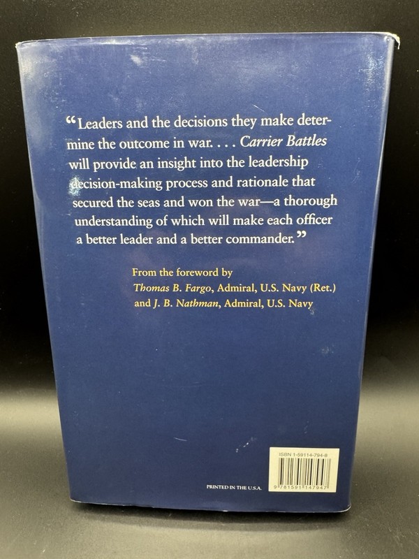 Carrier Battles: Command Decision in Harm's Way - Hardcover, 1st Edition gallery
