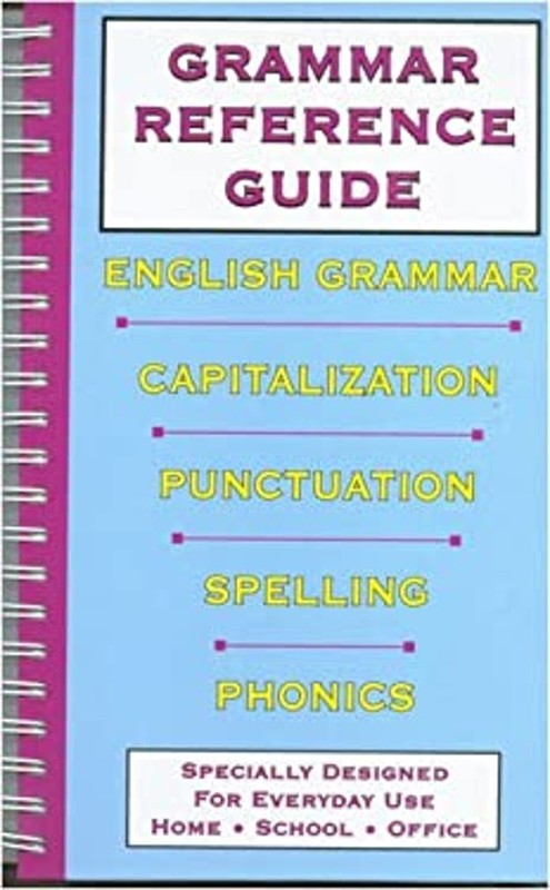 Grammar Reference Guide Carol Suplicki