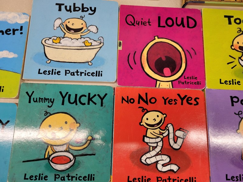 Lot of 5 Leslie Patricelli Board Books for Children's/ Kids/ Toddler *Random* gallery
