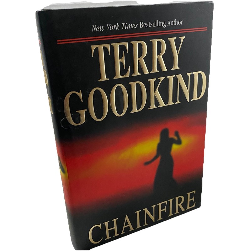 Chainfire by Terry Goodkind 1st Ed/1st Printing Hardcover & Dust Jacket 2005 EUC