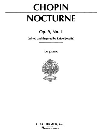 Nocturne, Op. 9, No. 1 in B-flat minor Piano Solo