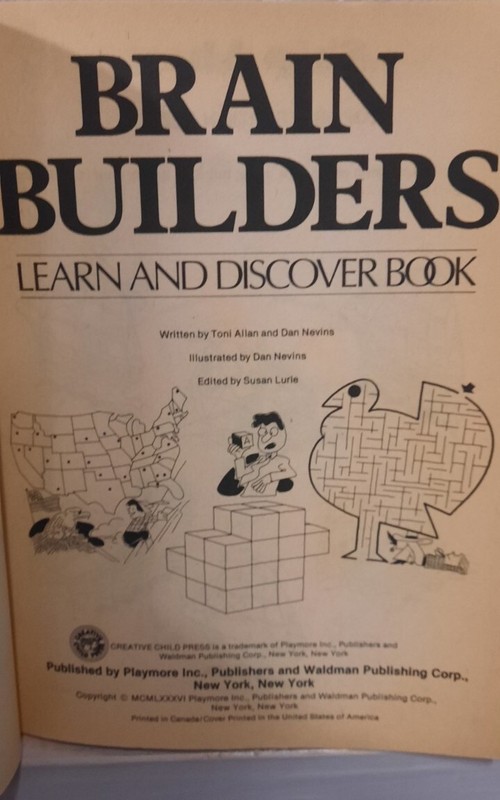 Vtg 1986 CREATIVE CHILD PRESS BRAIN BUILDERS LEARN AND DISCOVER NOS 256 Pages gallery