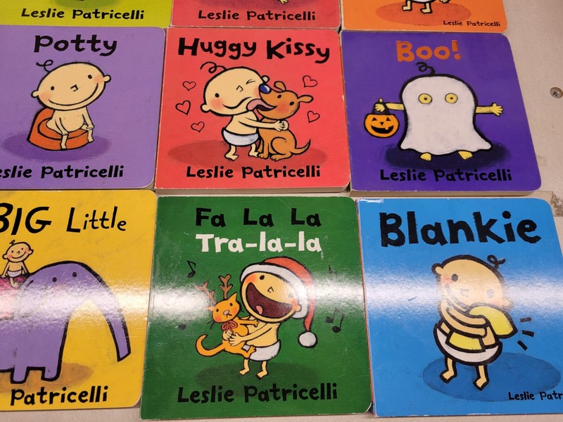 Lot of 5 Leslie Patricelli Board Books for Children's/ Kids/ Toddler *Random* gallery