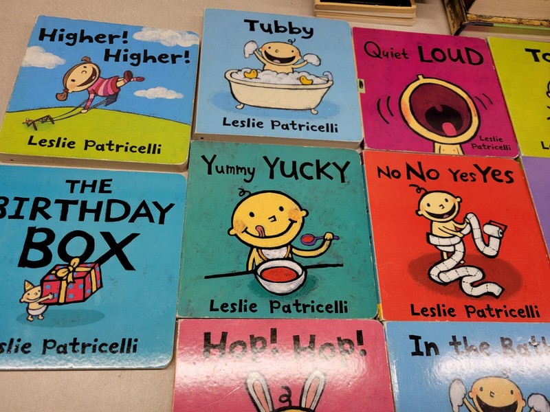 Lot of 5 Leslie Patricelli Board Books for Children's/ Kids/ Toddler *Random* gallery