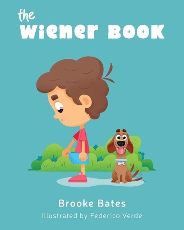 The Wiener Book by Brooke Bates (English) Paperback Book