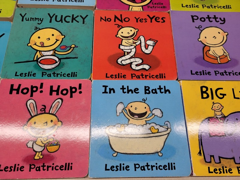 Lot of 5 Leslie Patricelli Board Books for Children's/ Kids/ Toddler *Random* gallery