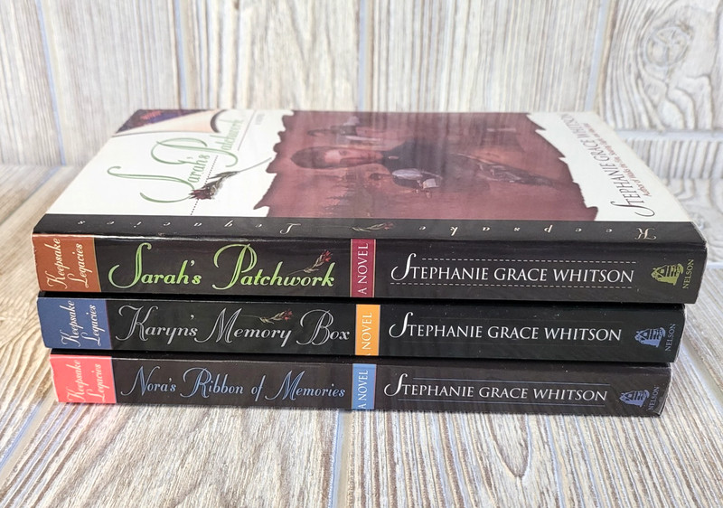 Stephanie Grace Whitson Keepsake Legacies Book Series Complete Set of 3 PB