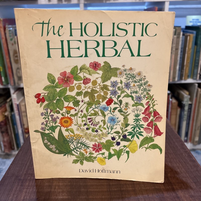HOLISTIC HERBAL By David Hoffmann 1985 vtg 3rd Impression