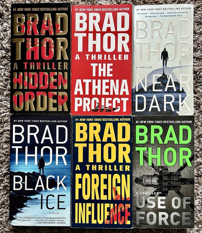 COMPLETE Series Set 1-23 SCOT HARVATH Mixed Lot of 24 Books by Brad Thor gallery