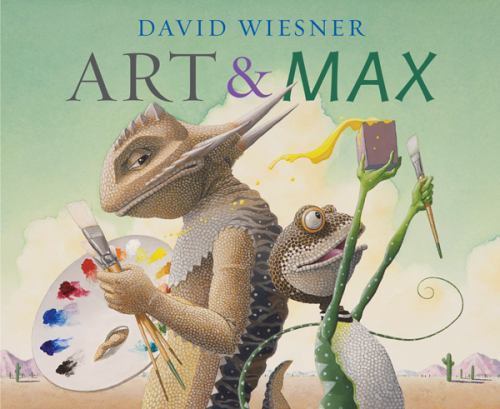 Art & Max – hardcover, 0618756639, David Wiesner