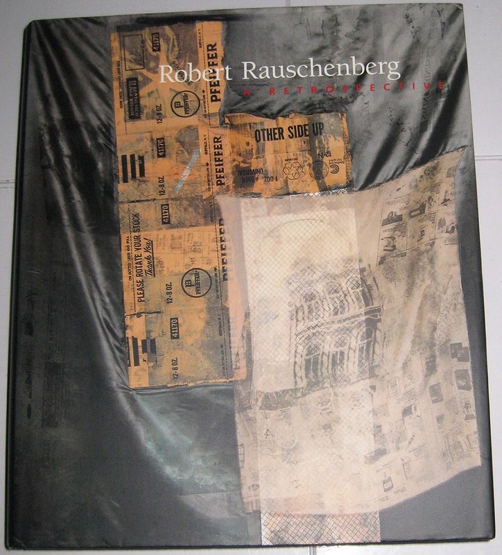 ROBERT RAUSCHENBERG: A Retrospective, hardback book, dust jacket, mint condition