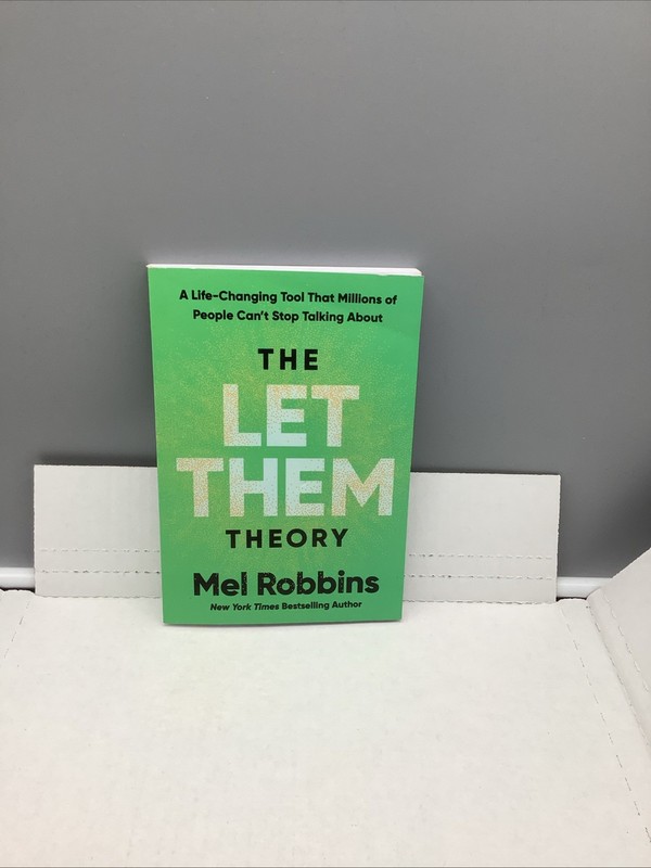 The Let Them Theory – By: Mel Robbins – Paperback – VERY GOOD Condition