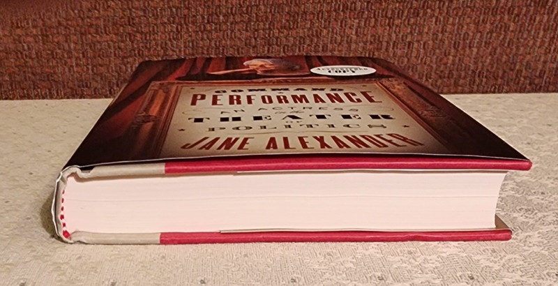 Command Performance Actress Theater by Jane Alexander SIGNED 2000 1st Ed. gallery