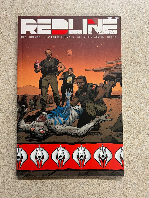 REDLINE by Neal Holman Paperback Used