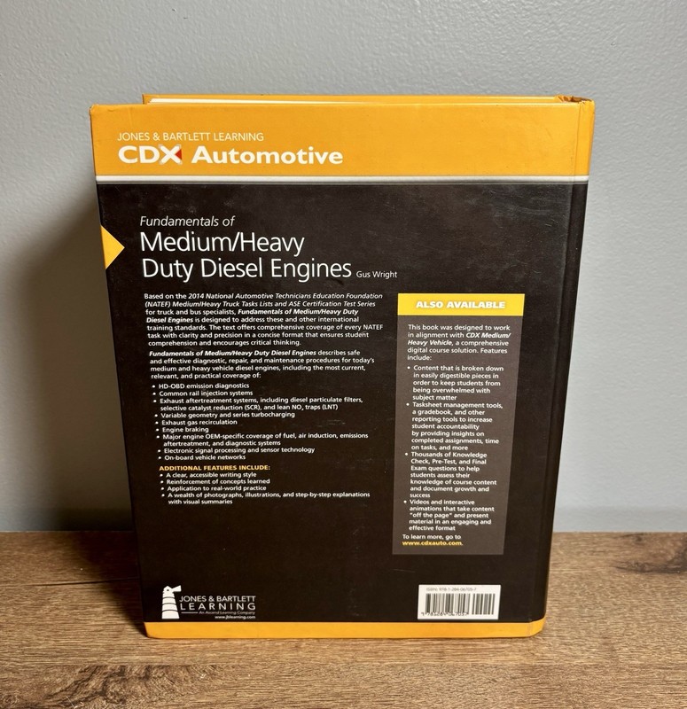 Fundamentals of Medium/Heavy Duty Diesel Engines CDX Automotive Gus Wright HC gallery