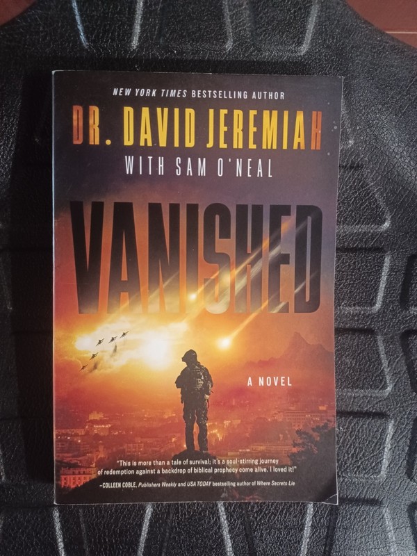 Vanished By Dr David Jeremiah With Sam O’Neal 2025 Novel Paperback Fiction…