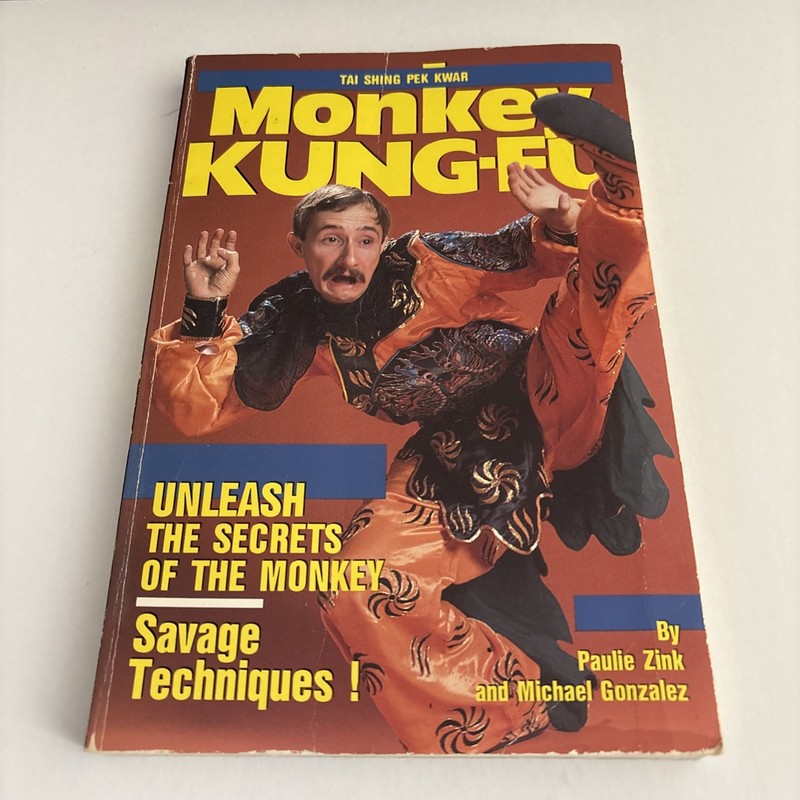 Monkey Kung-Fu by Michael Gonzales and Paulie Zink (1986 Paperback)