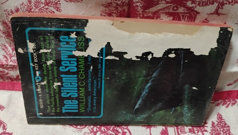 1959 The Silent Service William C. Chambliss 1st Printing WWII Submarine Signet gallery