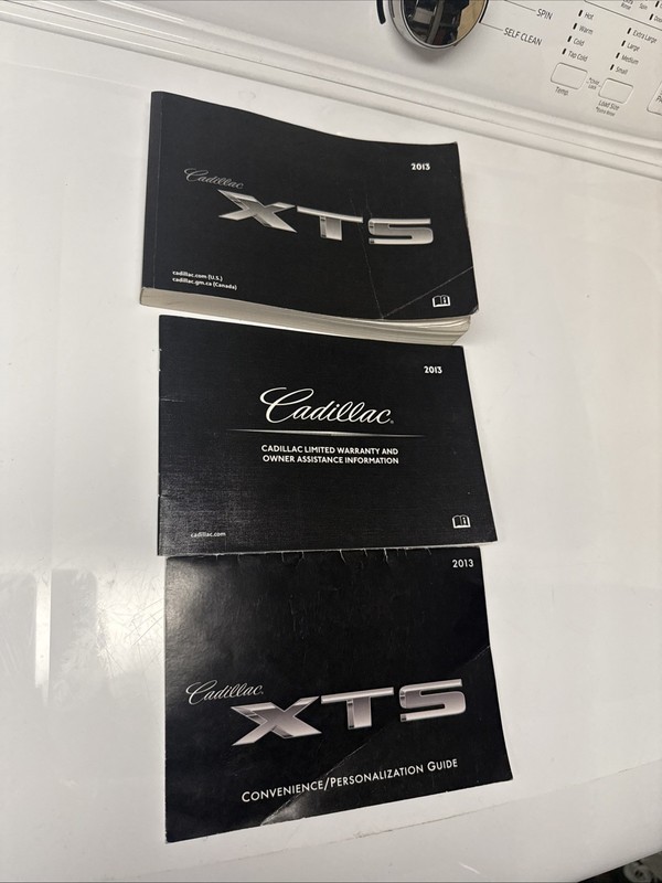 2013 Cadillac XTS Owners Manual Warranty Convenience Personalization Cue Guides