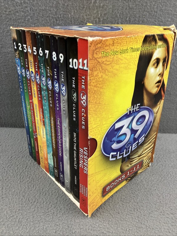 The 39 Clues Series 1-11 Books Box Set By Rick Riordan - Ages 9-14 - Paperback gallery
