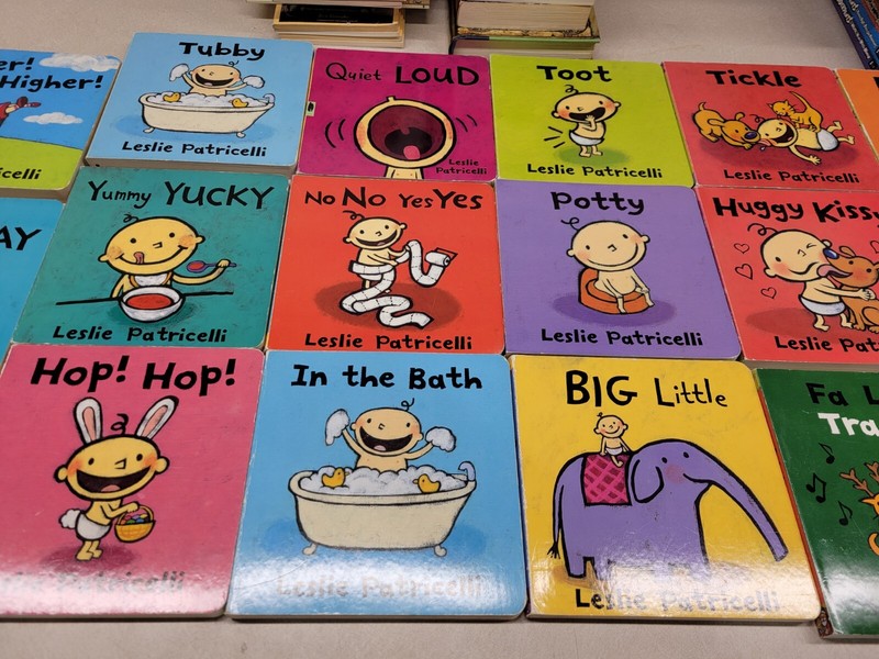 Lot of 5 Leslie Patricelli Board Books for Children's/ Kids/ Toddler *Random* gallery