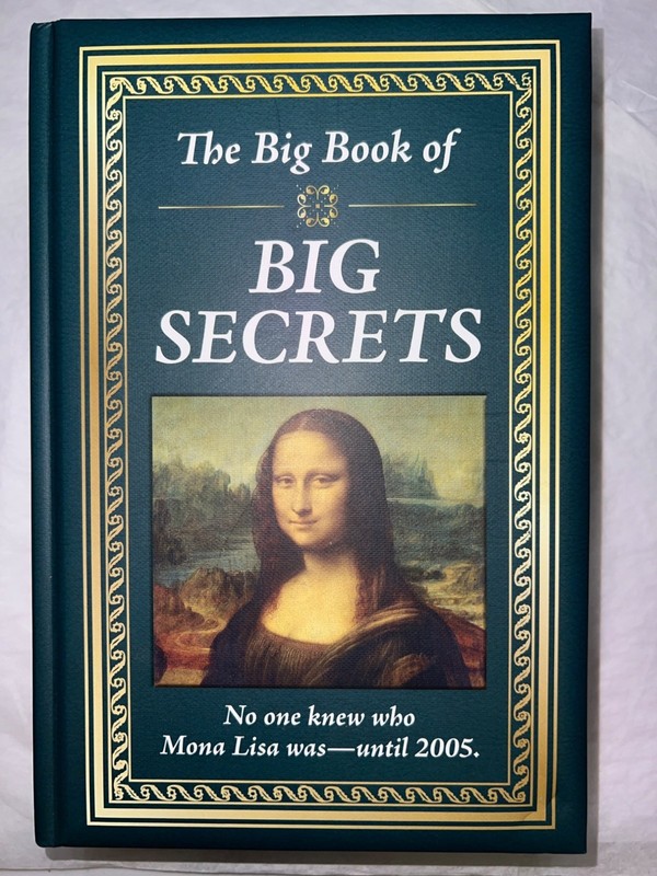 The Big Book Of Big Secrets Hardcover Green ISBN:978-1-64030-268-6