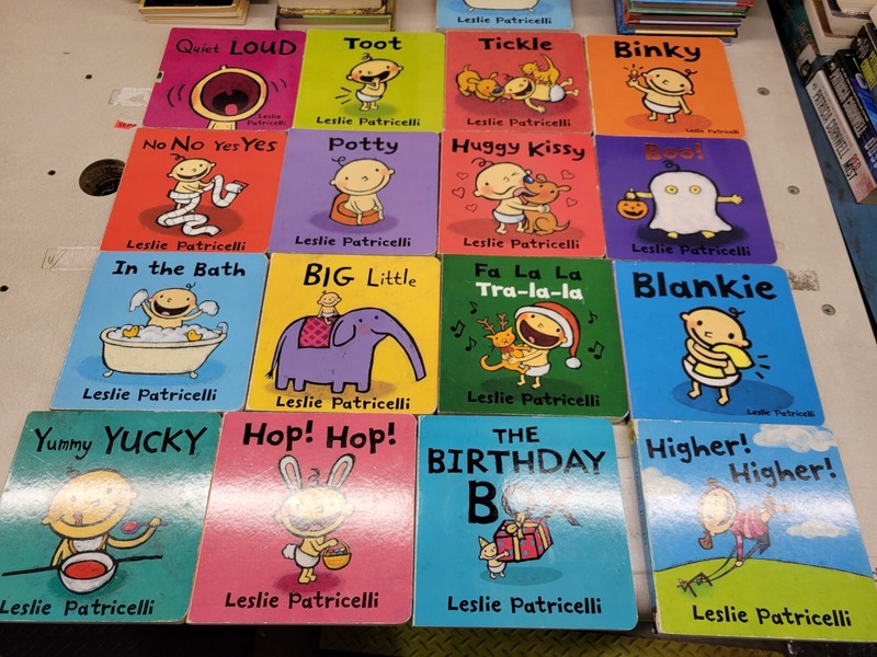 Lot of 5 Leslie Patricelli Board Books for Children's/ Kids/ Toddler *Random* gallery