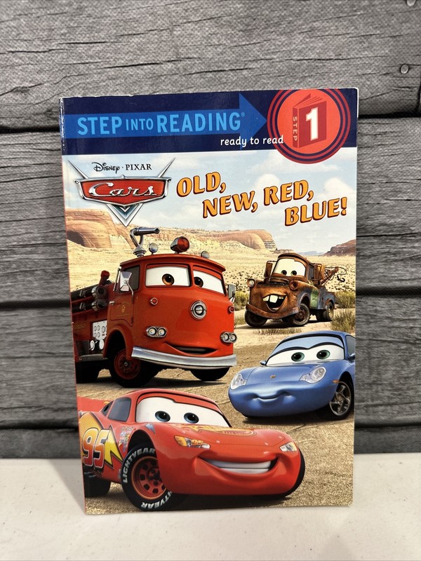 Old, New, Red, Blue! (Disney/Pixar Cars) (Step Into Reading)