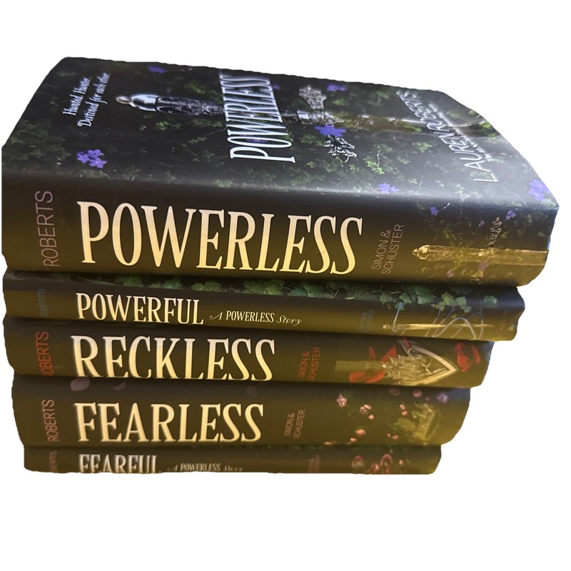 Lot 5: The Complete Powerless Collection: 5-Book Hardcover Set by Lauren Roberts