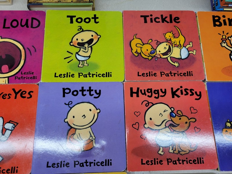 Lot of 5 Leslie Patricelli Board Books for Children's/ Kids/ Toddler *Random* gallery